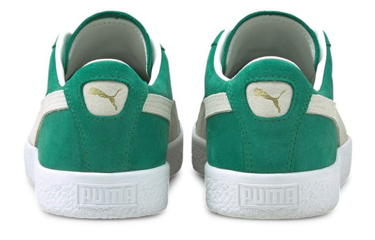 Кеды PUMA Suede Vintage Vtg (зелено-белые) — фото 3