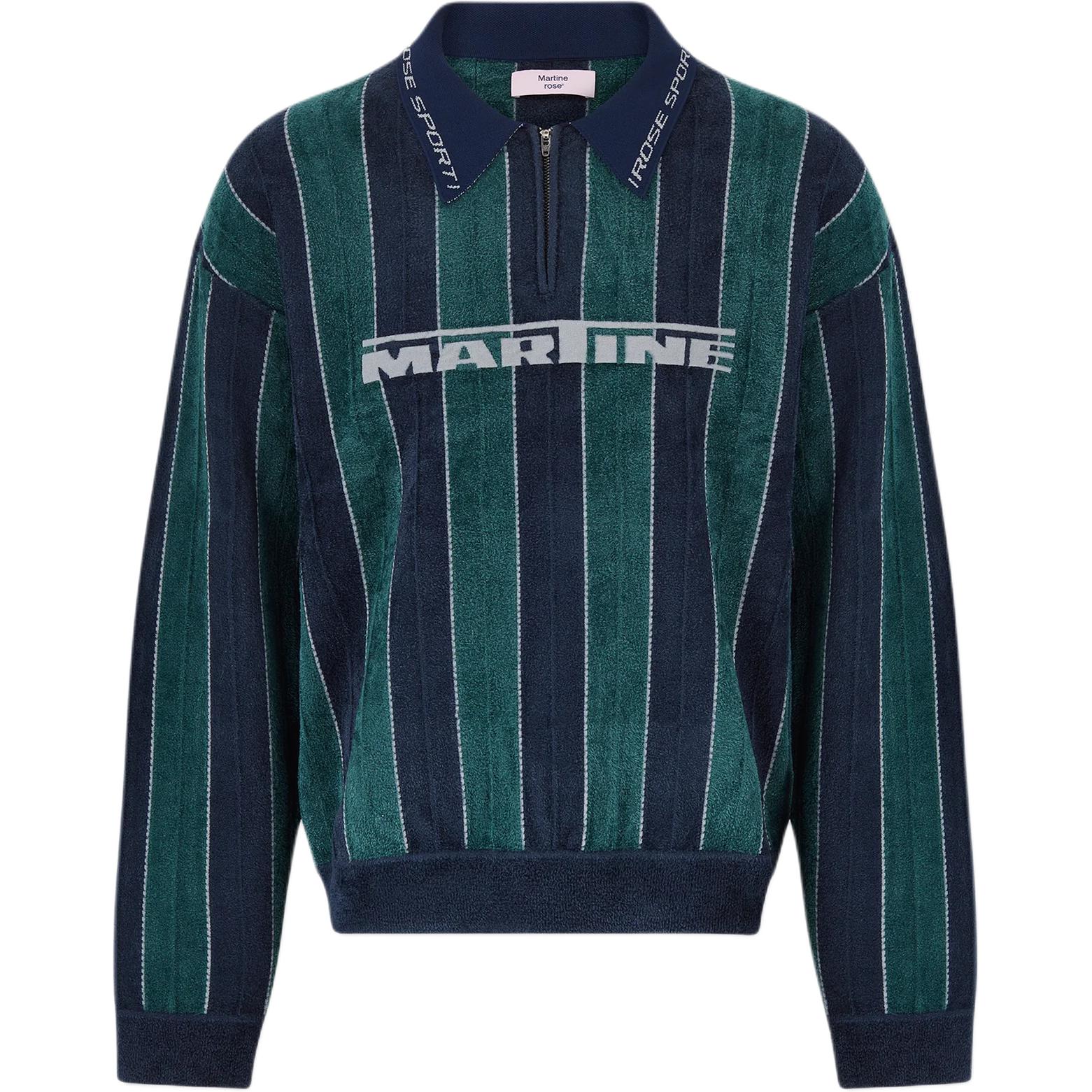 Поло Martine Martine rose FW25 LogoPolo (зеленое)