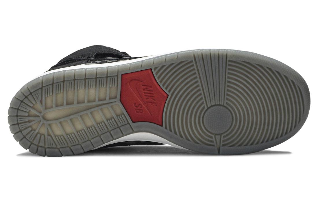Кроссовки Nike Dunk Brooklyn Projects Paparazzi (черные) — Чёрный / чёрный — фото 5
