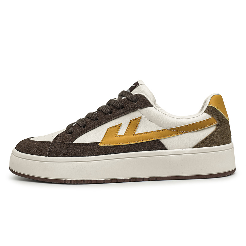 Warrior back in early autumn classic versatile Air Force One simple and comfortable daily commuting Maillard wear student campus style high-looking casual sports skateboard badminton volleyball wrapped non-slip wear-resistant lightweight low-cut sneakers men's style