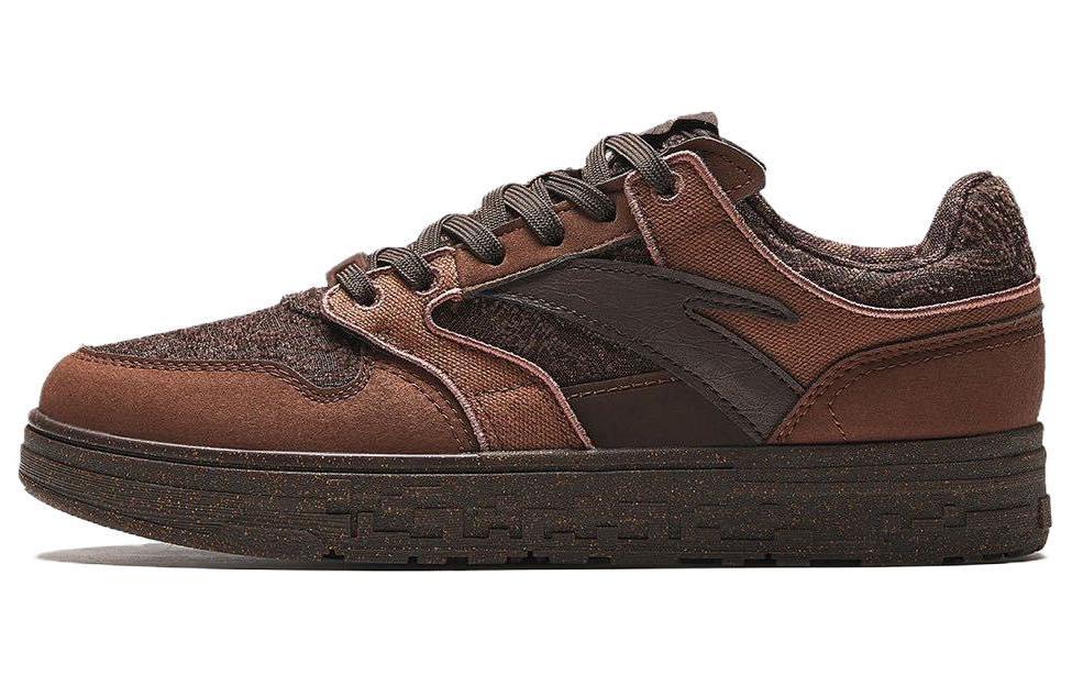 Anta Street Naughty Cushioning, Wear Resistant Low top Skateboard Shoes Women's Brown