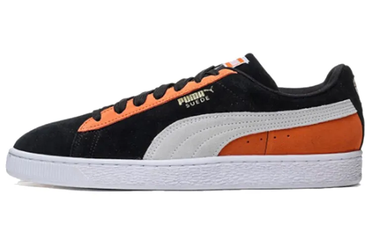 Puma Suede Black Orange