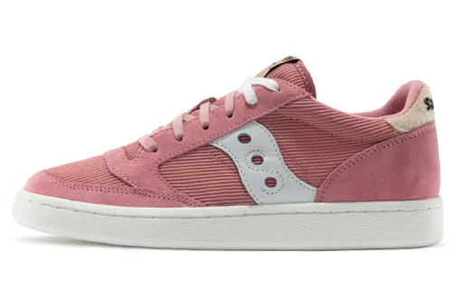 Saucony Skateboard Shoes Women's Low Top Pink/White