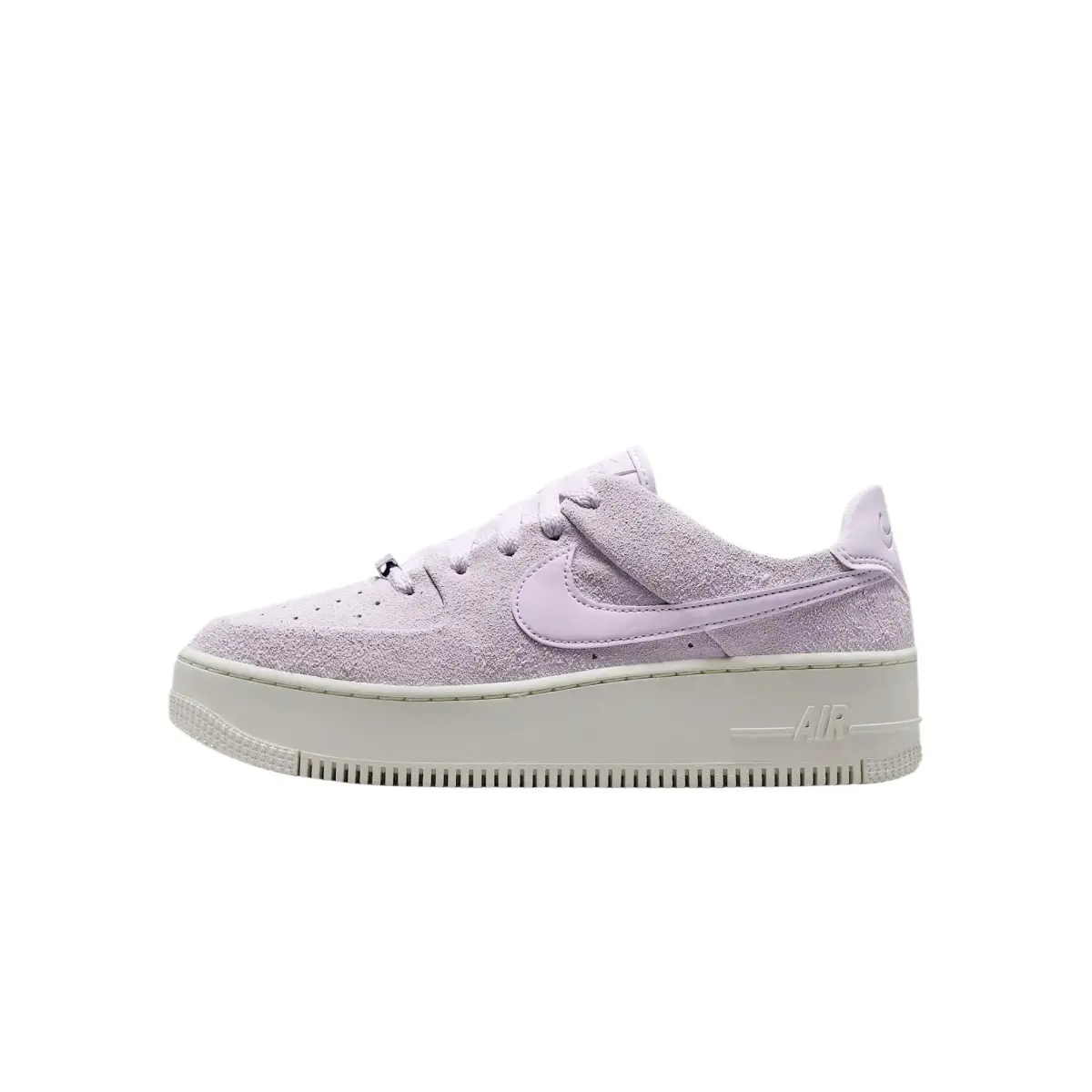Nike Air Force 1 Low top Skateboard Shoes Women's Grape Purple