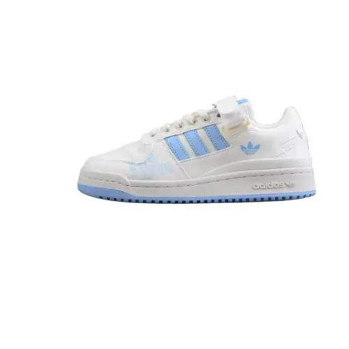 Adidas Forum Low White Blue Women's