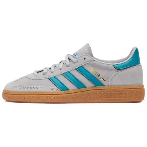 Adidas Originals HANDBALL SPEZIAL Abrasion Resistant Abrasion Resistant Low top Skateboard Shoes Men's Gray