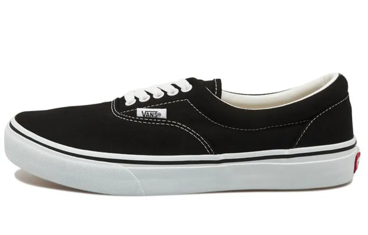 Vans Low top Skateboard Shoes Unisex Black White