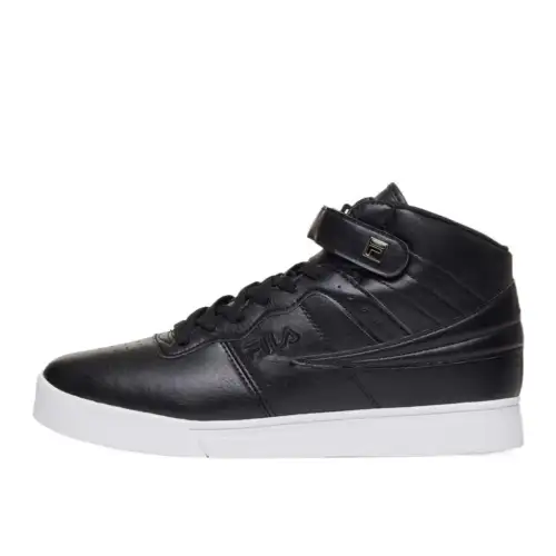 FILA VULC 13 DISTRESS High top Skateboard Shoes Men's Black White