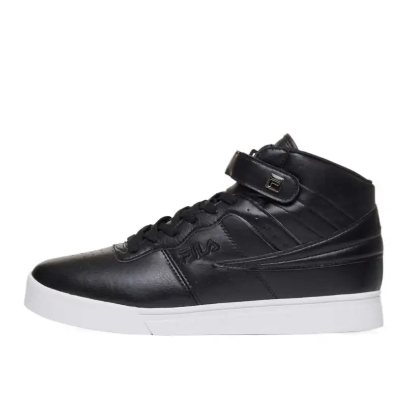 FILA VULC 13 DISTRESS High top Skateboard Shoes Men's Black White