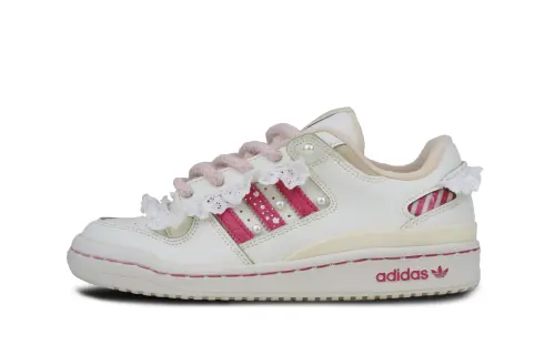 Adidas Originals FORUM Berry Moment Slip Resistant Abrasion Resistant Slip Resistant Abrasion Resistant Low top