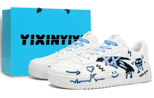 Anta Slip Resistant Cushioning Abrasion Resistant Slip Resistant Cushioning Abrasion Resistant Low top Skateboard Shoes