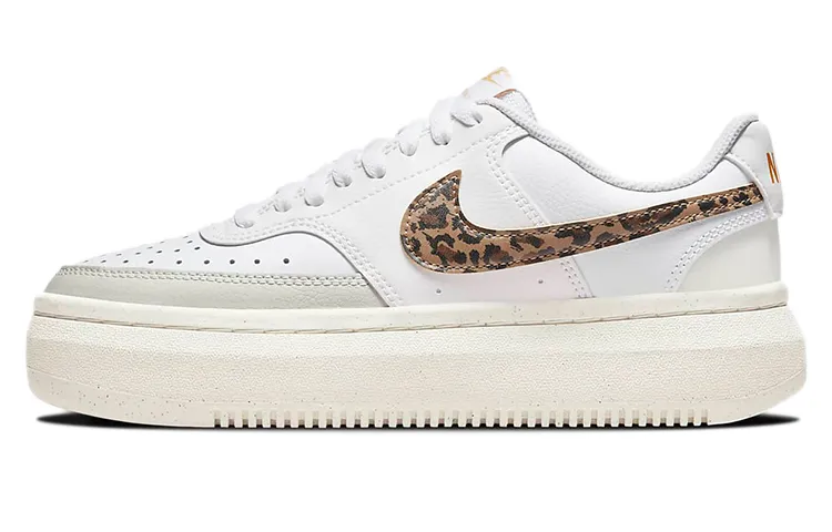Nike Court Vision Alta Low White Light Bone Sail Archaeo Brown Women's