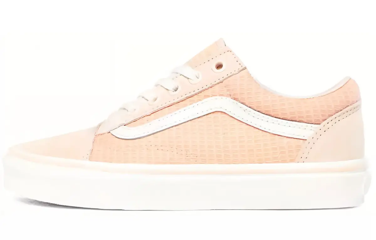 Vans Multi Woven Old Skool Light Pink Women's