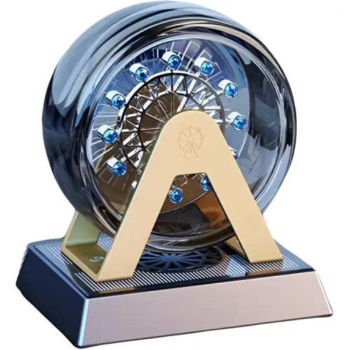 Ferris wheel solar-powered, aromatherapy for auto, rotating perfume, perfumed universal deodorant
