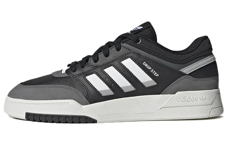 Adidas Originals Drop Step Low 'Black Dark Gray White'