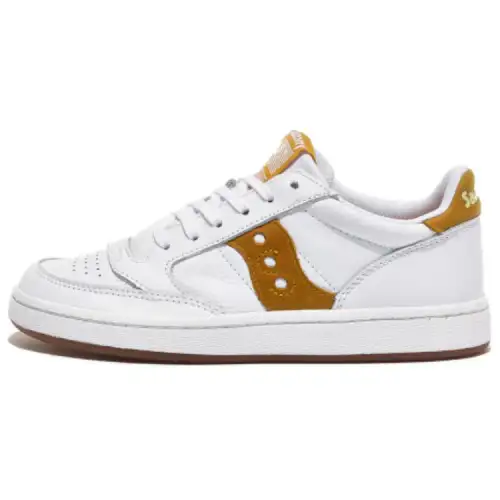 saucony Jazz Court White Yellow