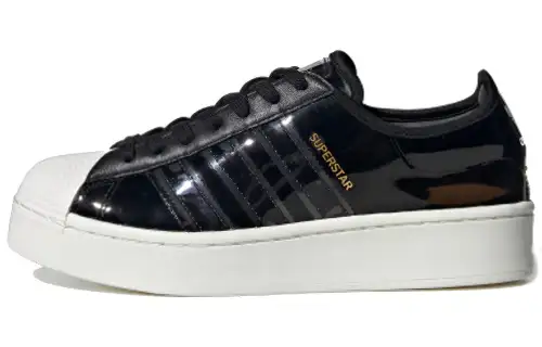 Adidas Wmns Superstar Bold 'Black Off White' Women's