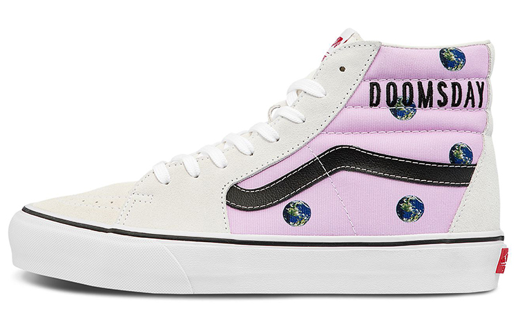 Sk8 Cali Thornhill Dewitt x Sk8 Vault Vans-Hi Lx 'Pink Doomsday Foreplay'