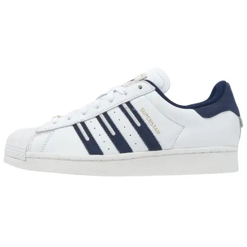 Superstar Adidas Originals 'Embroidered Indigo Stripes'