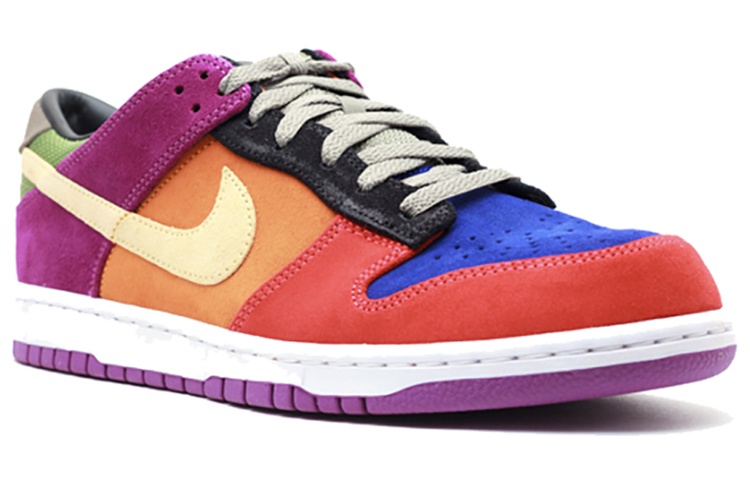 Мужские кроссовки Nike Dunk Low (разноцветные) — 彩 — фото 2
