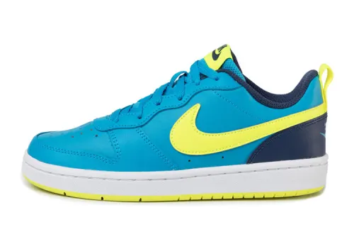 Nike Court Borough Low 2 'Laser Blue Lemon Venom' Gs