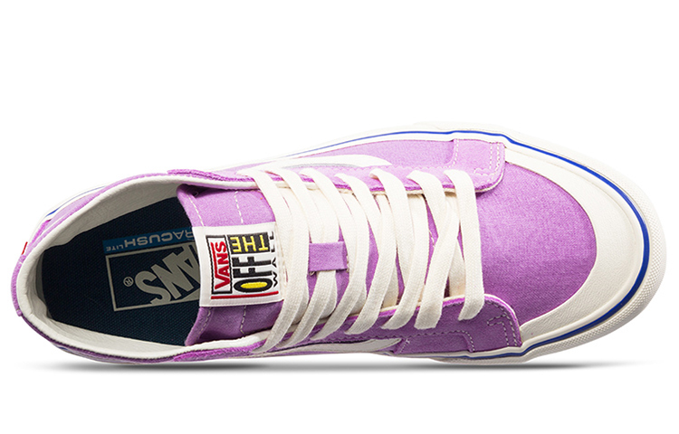 Кеды Vans SK8 (черно-белые) — Фиолетовый — фото 3