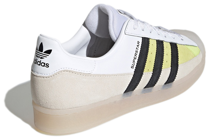 Кеды adidas originals SUPERSTAR (белый / хаки) — фото 4