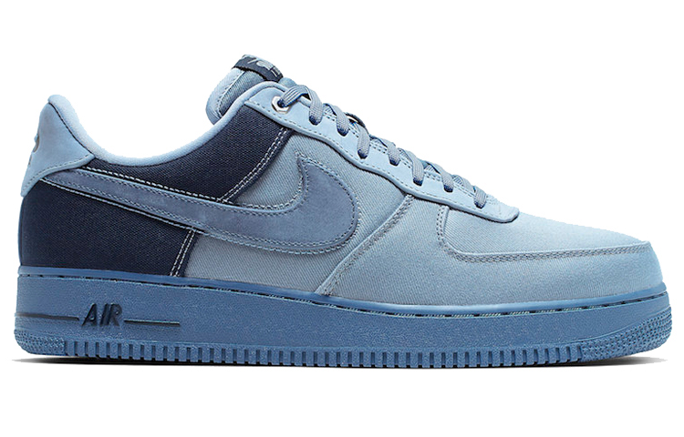 Мужские кроссовки Nike Air Force 1 Premium (синий деним) — фото 2