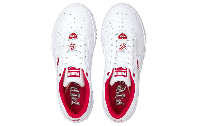 Женские кеды PUMA Galentine's (бело-розовые) — фото 4
