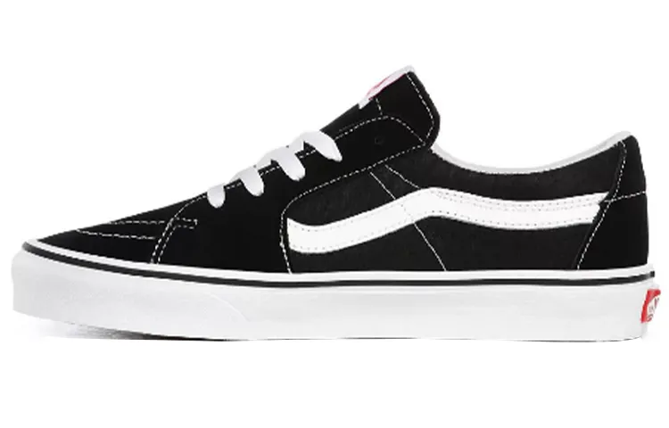 Vans SK8 Abrasion Resistant Low top Skateboard Shoes Unisex Black