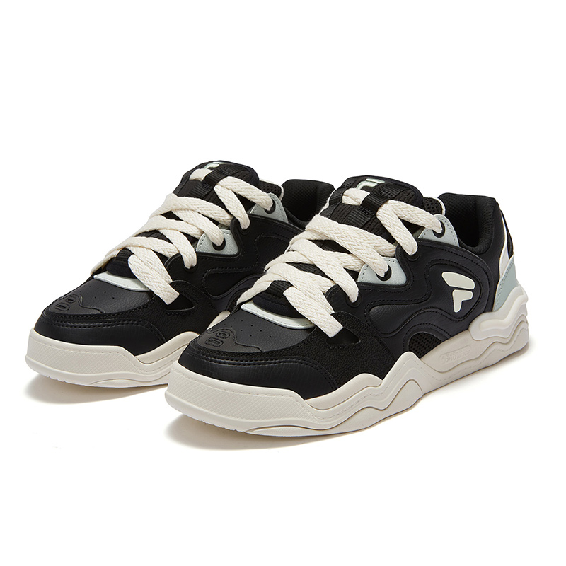 Женские кеды Fila Kickdx (черно-серые) — 黑/灰海洋 — фото 2