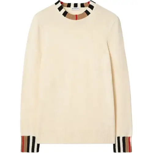Burberry FW24 Sweater Women's White