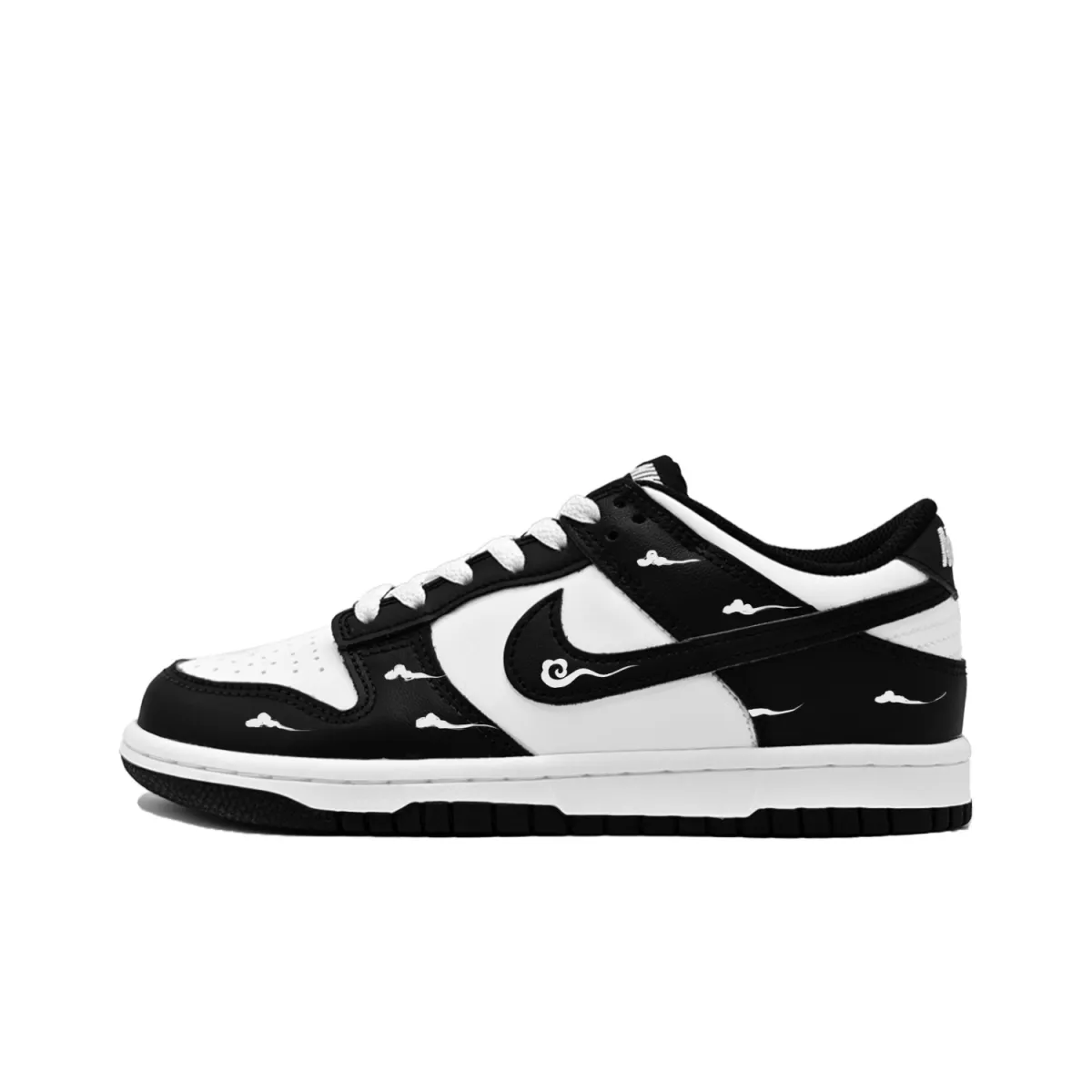 Nike Dunk Cloud Sea Leather Cushioning, Wear Resistant Low top Skateboard Shoes Women's