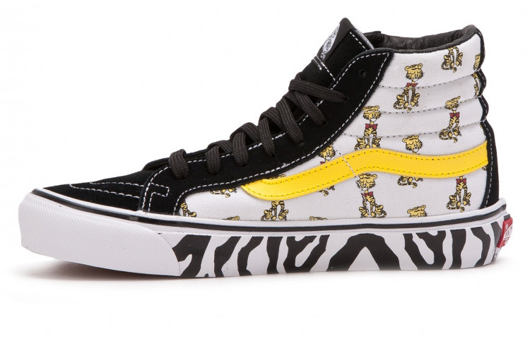 Vans X ARIES OG SK8 Hi LX Black White