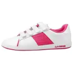 Li Ning Skateboard Shoes Women's Low Top White/Red
