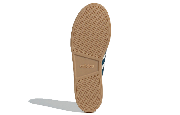Мужские кеды adidas neo Daily 2.0 (бело-коричнево-синие) — Белый / коричневый / синий — фото 5