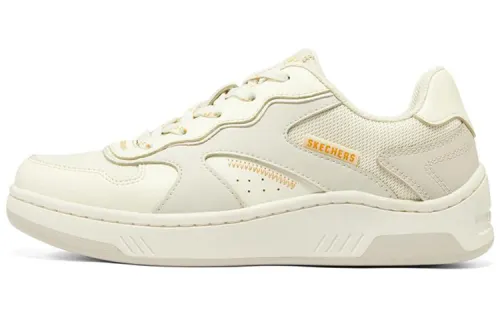 Skechers Skateboard Shoes Women's Low Top Ivory