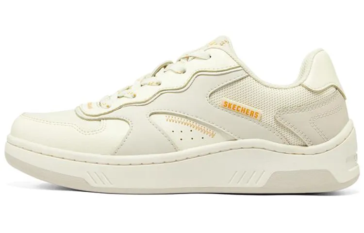 Skechers Skateboard Shoes Women's Low Top Ivory