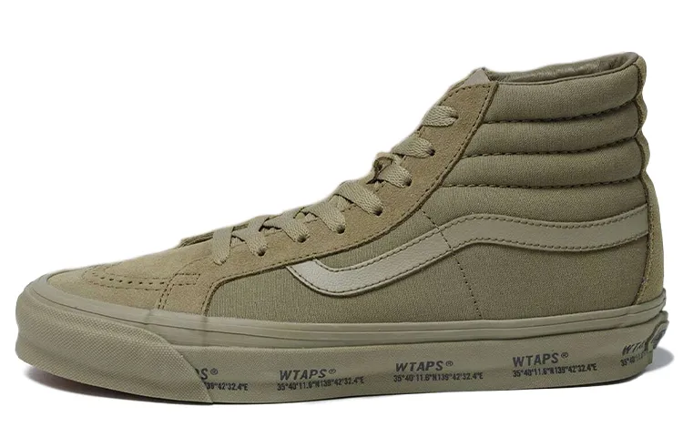 Sk8 Wtaps x Sk8 Og Vans-Hi Lx 'Olive Drab'