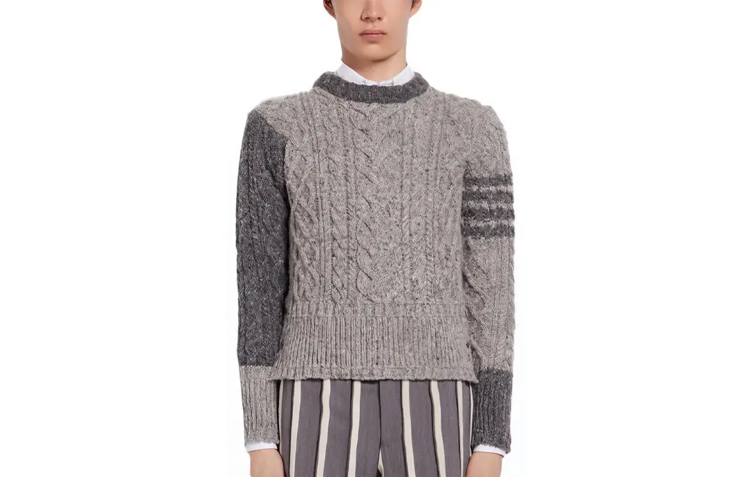 THOM BROWNE· SS21 Sweater Men's Gray