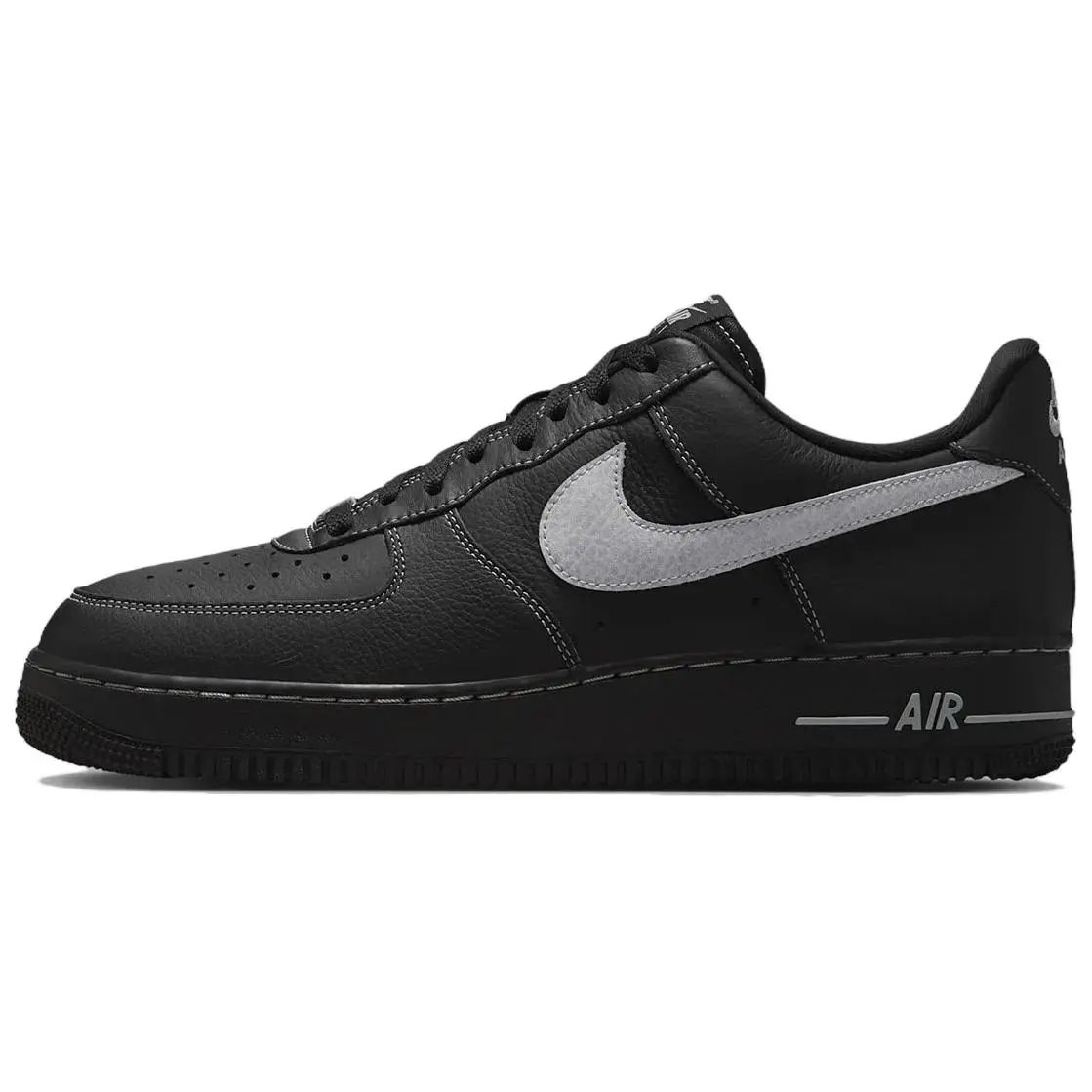Nike Air Force 1 Low top Skateboard Shoes Unisex Black
