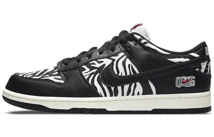 Nike X Quartersnacks Sb Dunk Low 'Little Debbies Zebra Cakes'