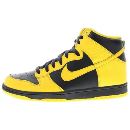 Nike Dunk High Black Varsity Maize 2012