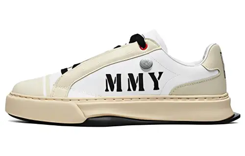 MIHARA YASUHIRO x FILA FM 4 Leather Low top Skateboard Shoes Men's FILA White