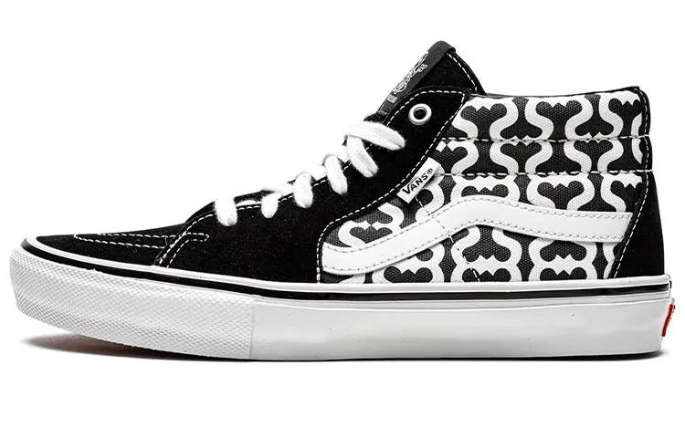 Grosso Supreme x Grosso Vans Mid 'Monogram S - Black'
