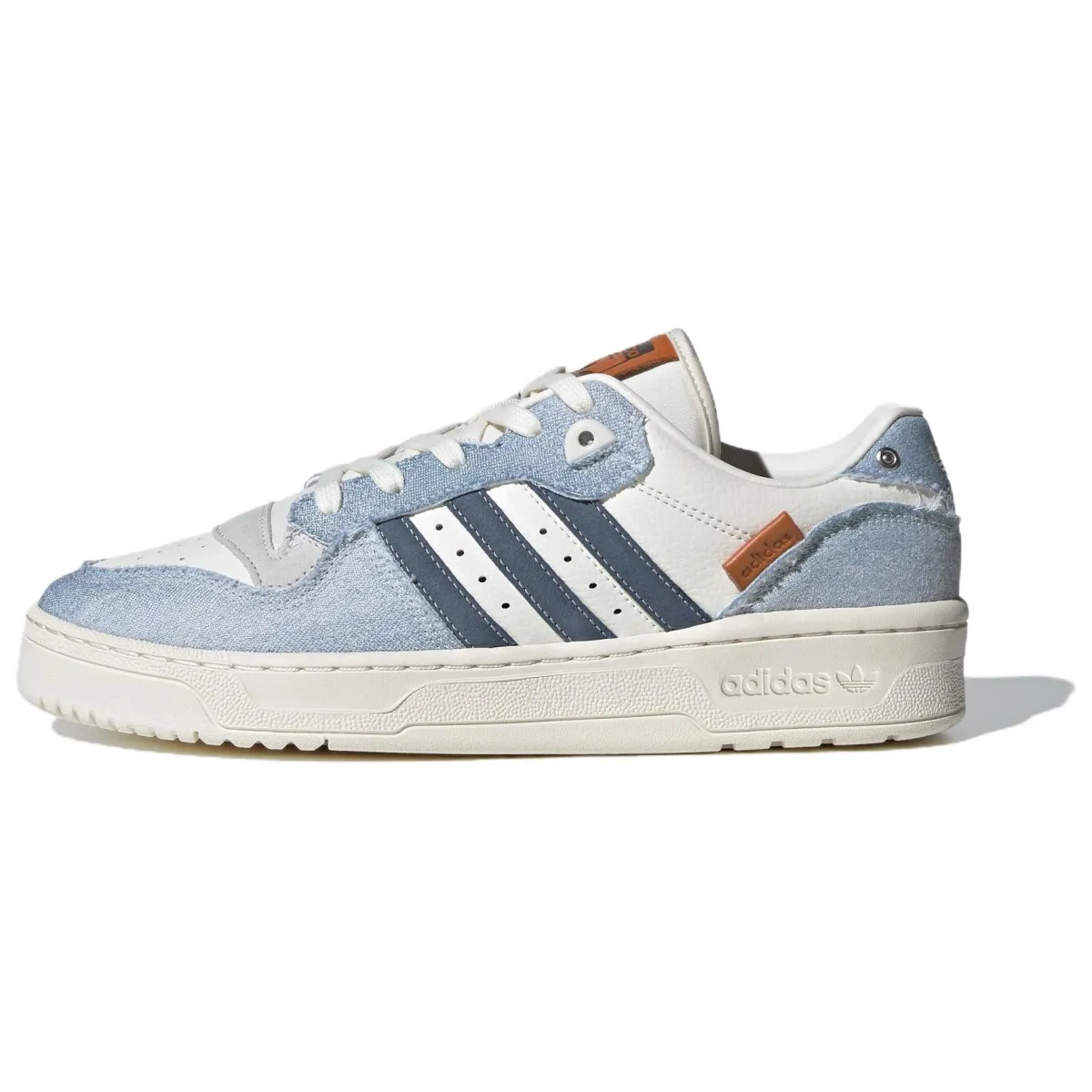 Adidas Originals Rivalry Low top Skateboard Shoes Unisex Blue Gray White