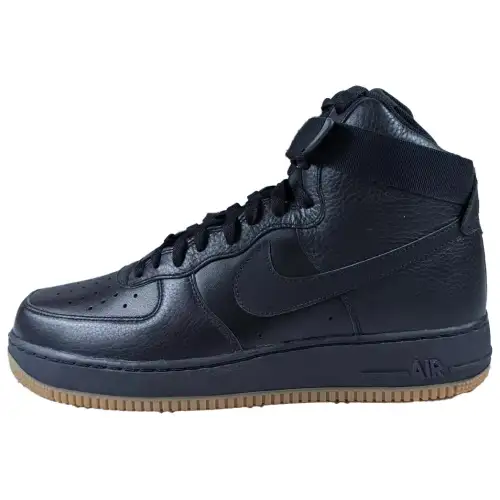 Nike Air Force 1 High '07 Slip Resistant Abrasion Resistant High top Skateboard Shoes Men's Black
