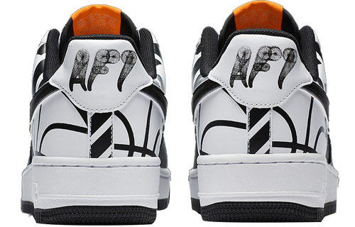Кроссовки Nike Air Force 1 (черно-белые) — Чёрныйбелый — фото 5