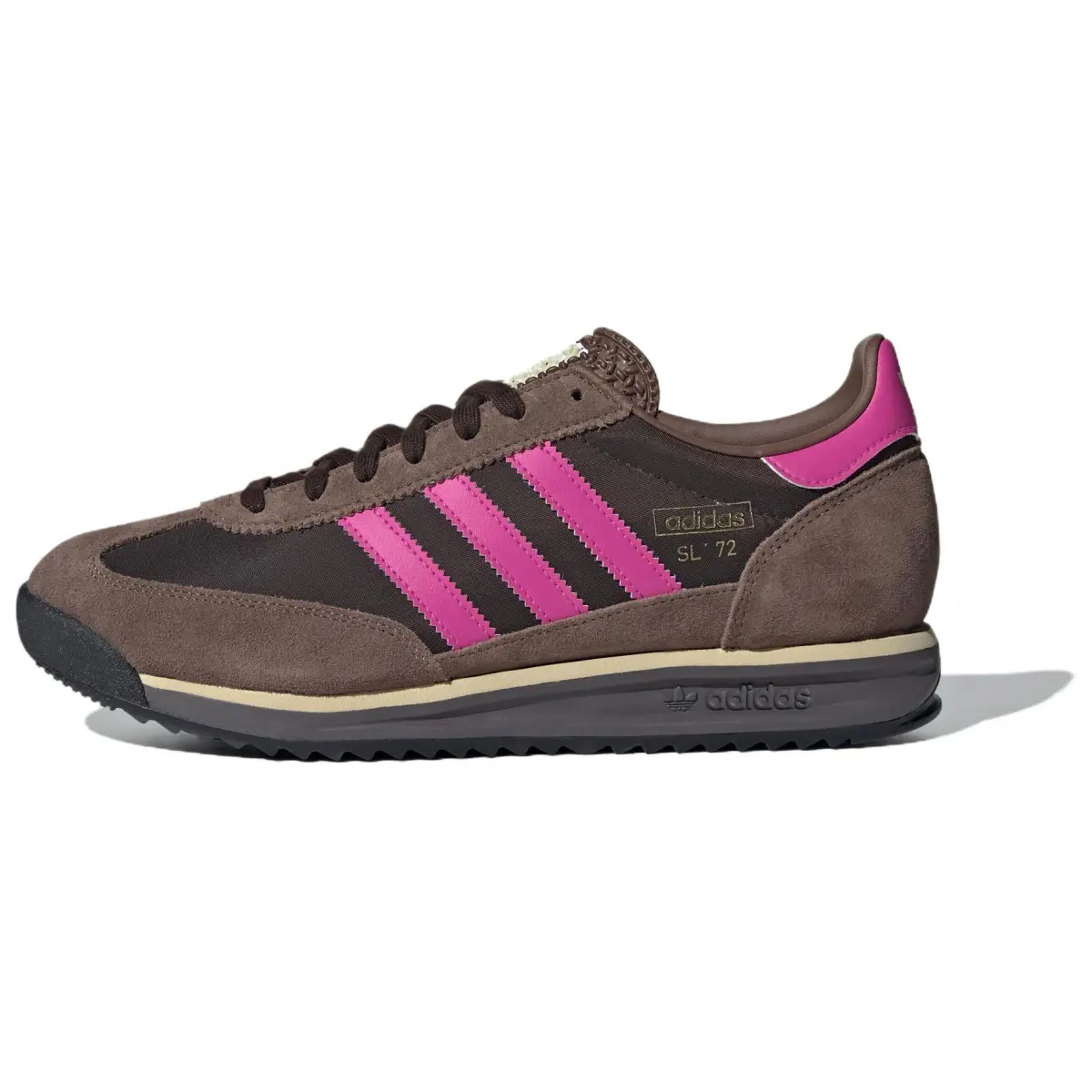 Adidas Originals SL 72 RS Low top Skateboard Shoes Unisex Dark Brown