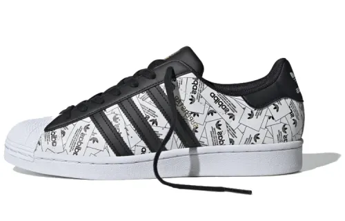 Superstar Adidas Originals 'Label Collage'